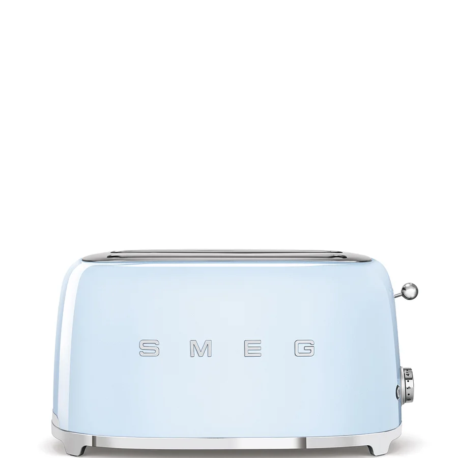 Four-slice toaster in pastel blue