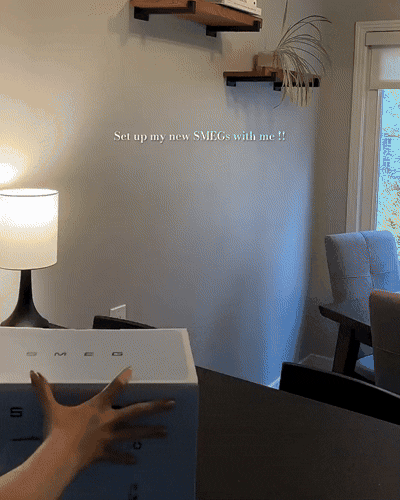 Setting the appliances up on a worktop